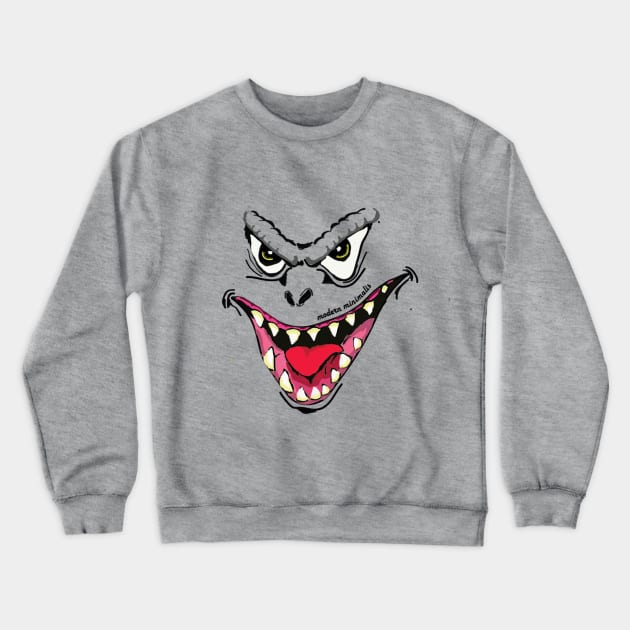 monster Crewneck Sweatshirt by deen